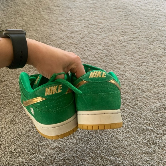 Nike SB Dunk Low Pro ST. Patricks Day 2022 Sneakers Men’s 6.5 - Picture 7 of 9